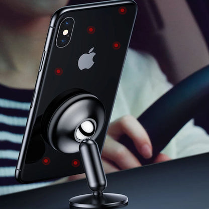 Магнитна стойка за автомобил Techsuit S11, Универсална, Черна