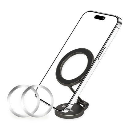 Магнитна стойка за автомобил Techsuit S13, Универсална, Сива