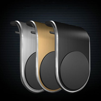 Магнитна стойка за автомобил Techsuit S7, Универсална, Сребриста