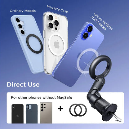 Магнитна стойка за кола UGREEN LP923 (65185), Универсална, Черна