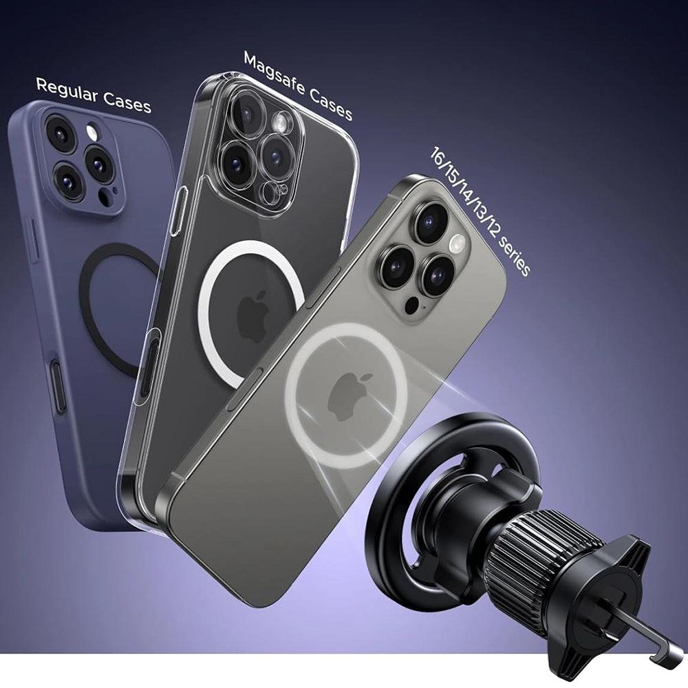 Магнитна стойка за кола UGREEN LP986 (85397), Универсална, Черна