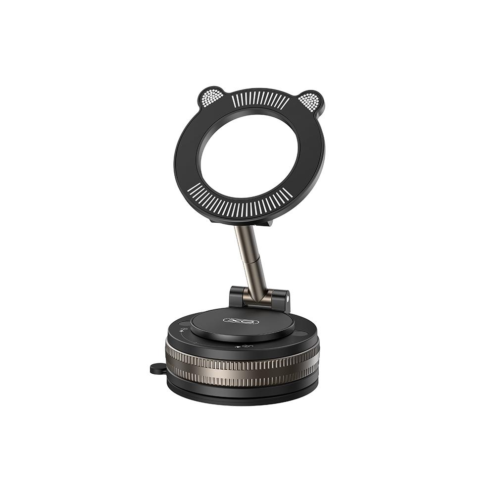 Magnetic Car Holder XO Design C181 Cat Head, Universal, Black