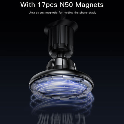 Магнитна стойка за кола Yesido C156, Универсална, Черна