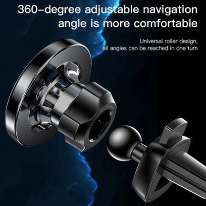 Магнитна стойка за автомобил Yesido C158, Универсална, Черна