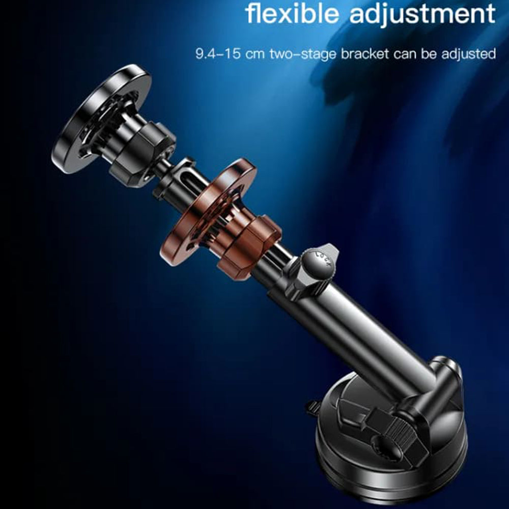 Магнитна стойка за автомобил Yesido C158, Универсална, Черна