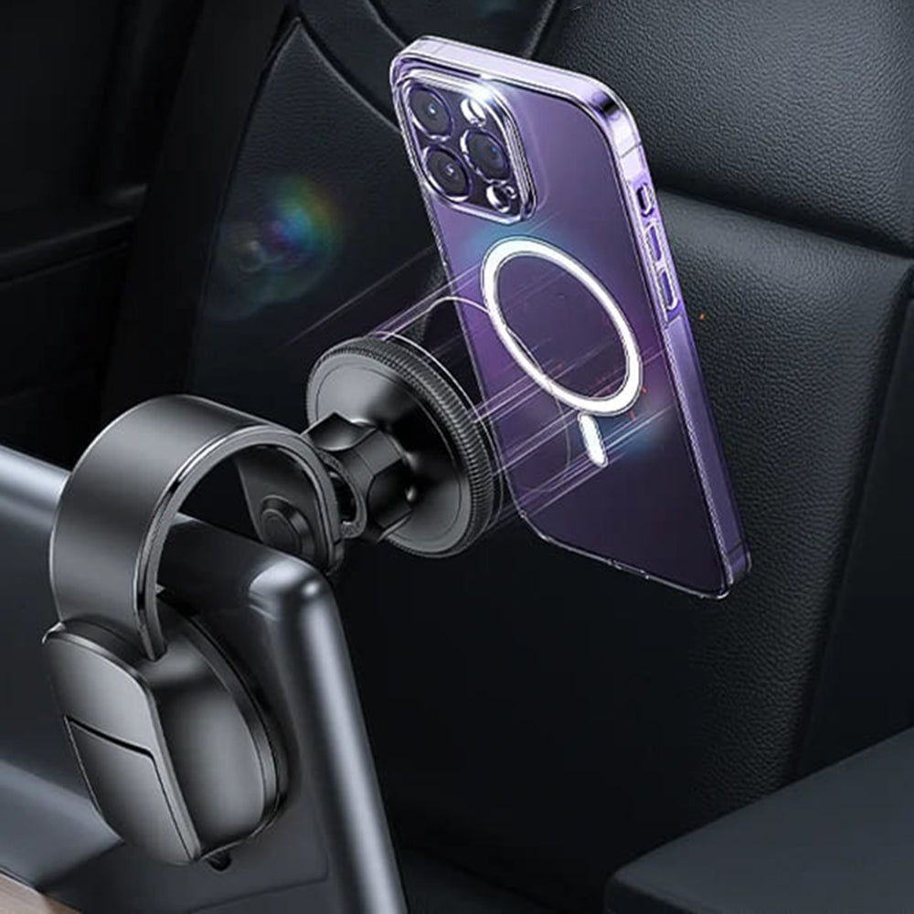 Магнитна стойка за кола Yesido C176, Универсална, Черна