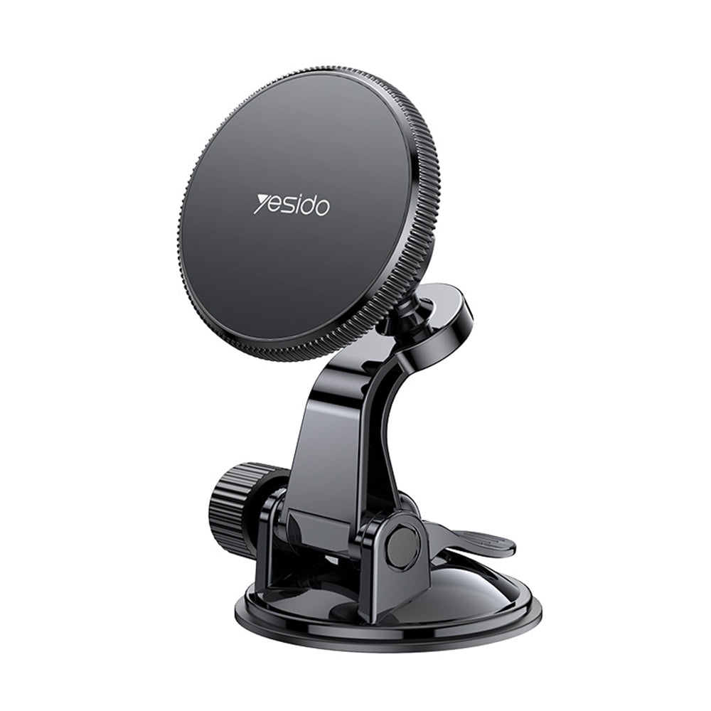 Магнитна стойка за кола Yesido C177, Универсална, Черна