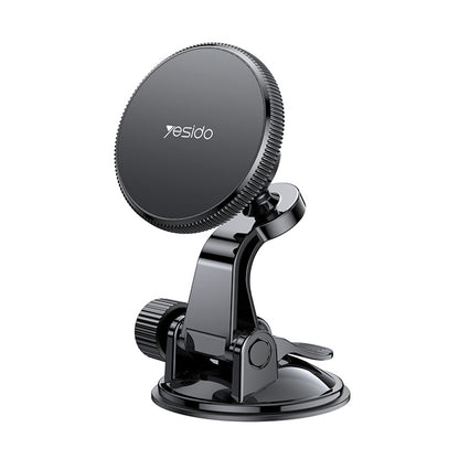 Магнитна стойка за кола Yesido C177, Универсална, Черна