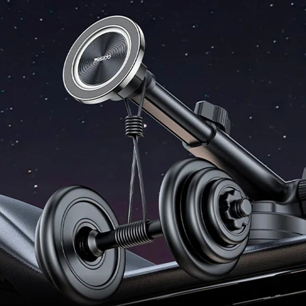 Магнитна стойка за кола Yesido C179, Универсална, Черна