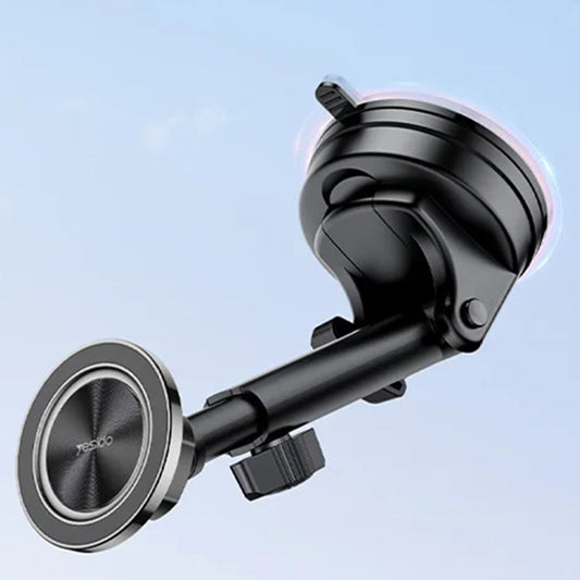 Магнитна стойка за кола Yesido C179, Универсална, Черна