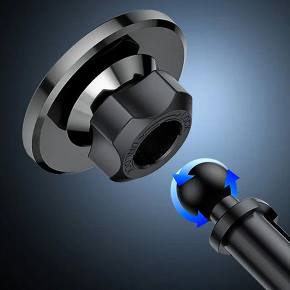 Магнитна стойка за кола Yesido C179, Универсална, Черна