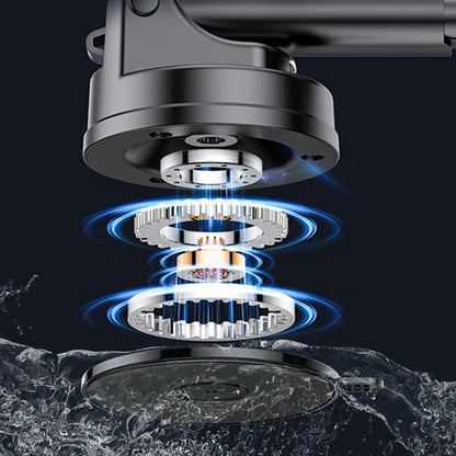 Магнитна стойка за кола Yesido C179, Универсална, Черна