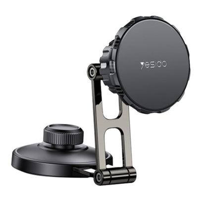 Магнитна стойка за автомобил Yesido C198, Универсална, Сива