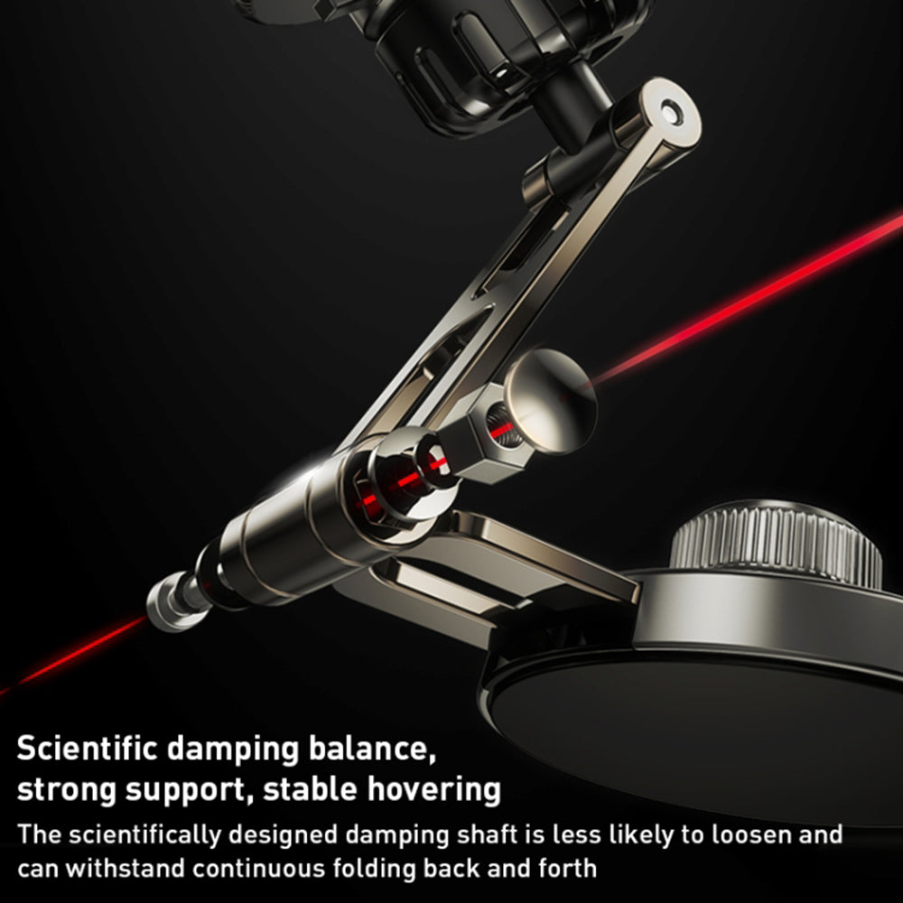 Магнитна стойка за автомобил Yesido C198, Универсална, Сива