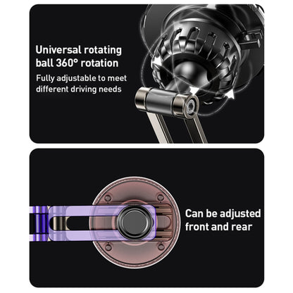 Магнитна стойка за автомобил Yesido C198, Универсална, Сива