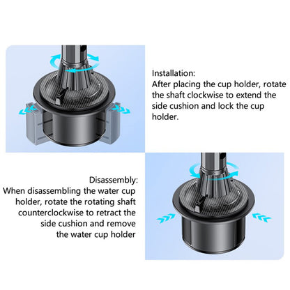 Магнитна стойка за кола Yesido C200, Универсална, Черна