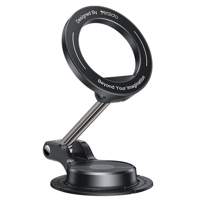 Магнитна стойка за кола Yesido C218, Универсална, Черна