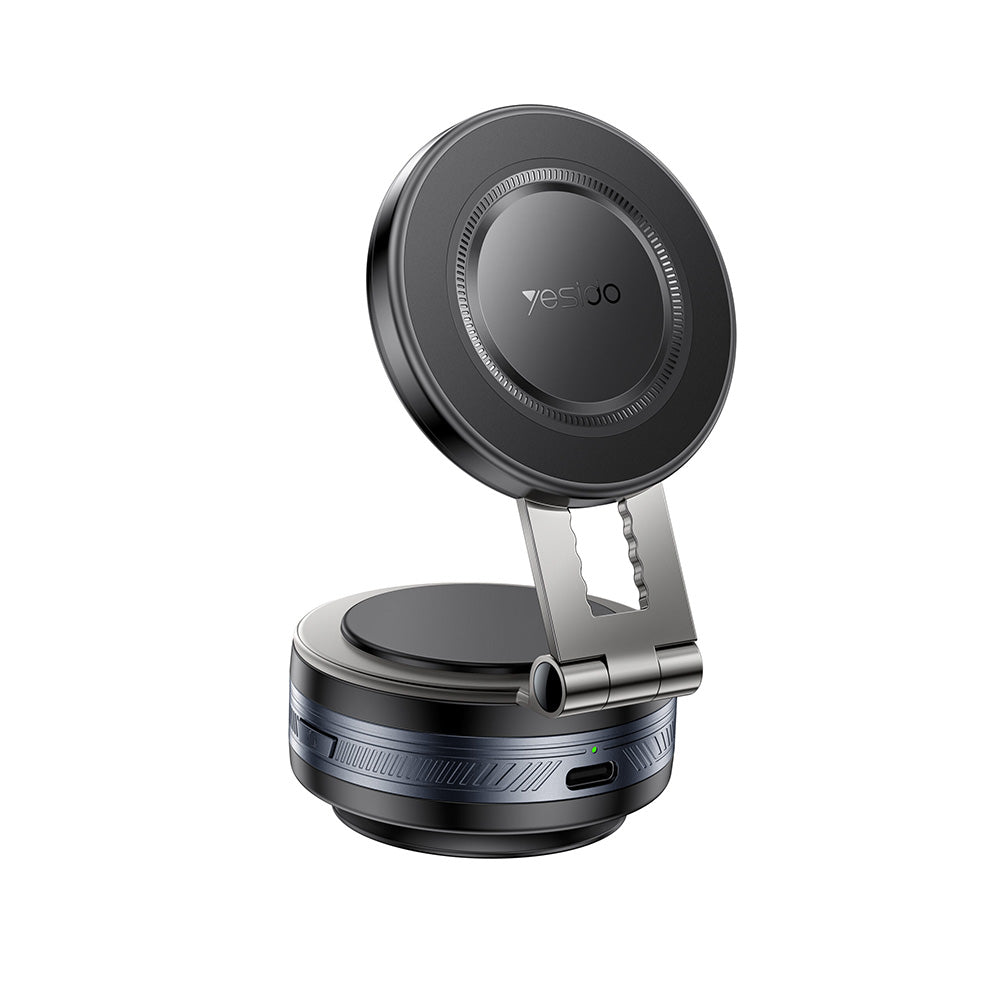 Магнитна стойка за кола Yesido C225, Универсална, Черна