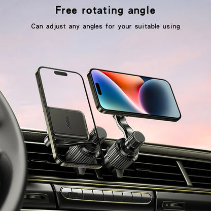 Магнитна стойка за кола Yesido C244, Универсална, Черна