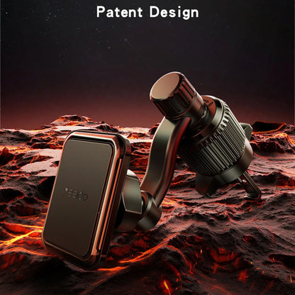 Магнитна стойка за кола Yesido C244, Универсална, Черна