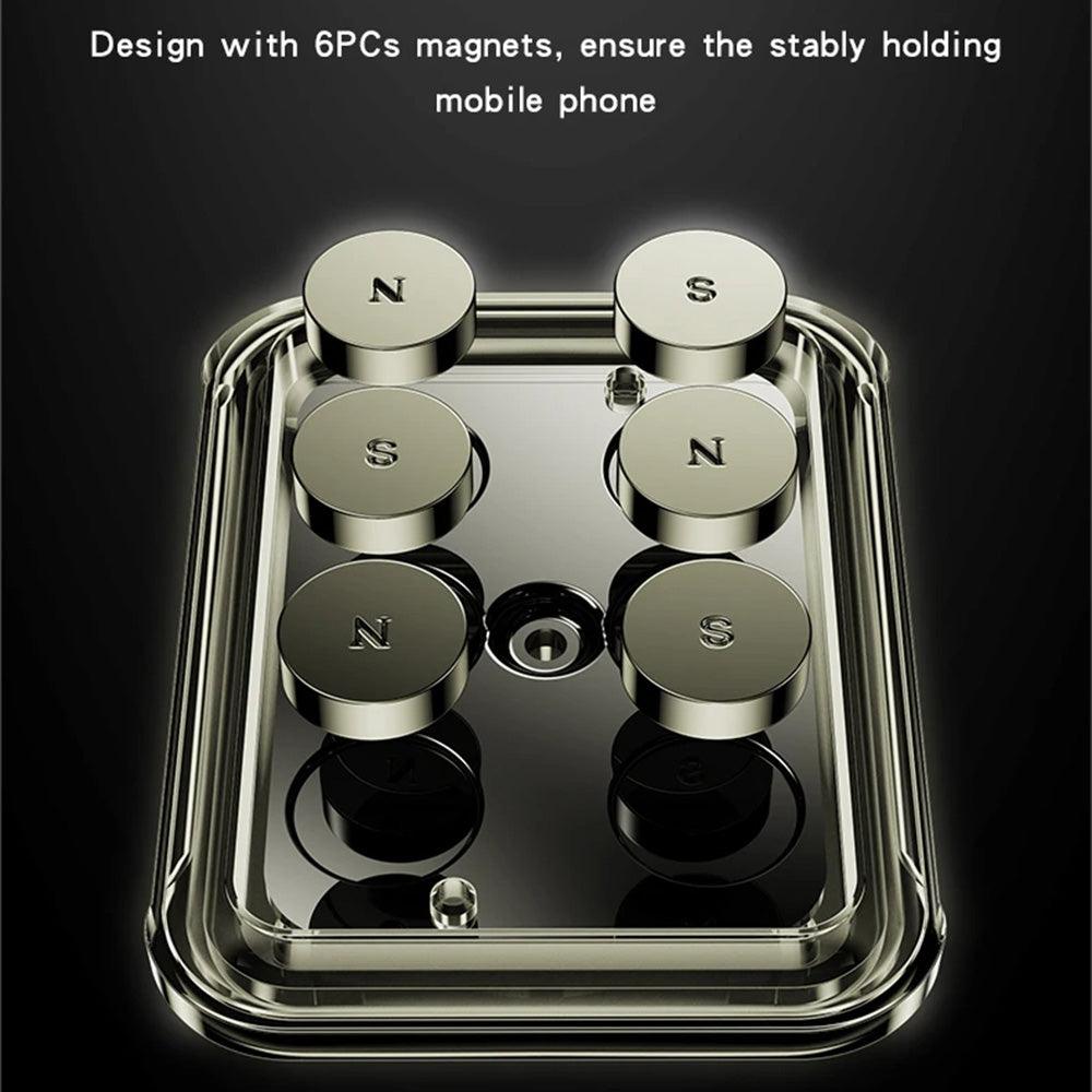 Магнитна стойка за кола Yesido C244, Универсална, Черна