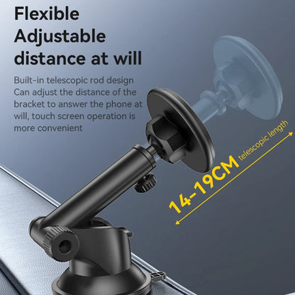 Магнитна стойка за кола Yesido C269, Универсална, Черна