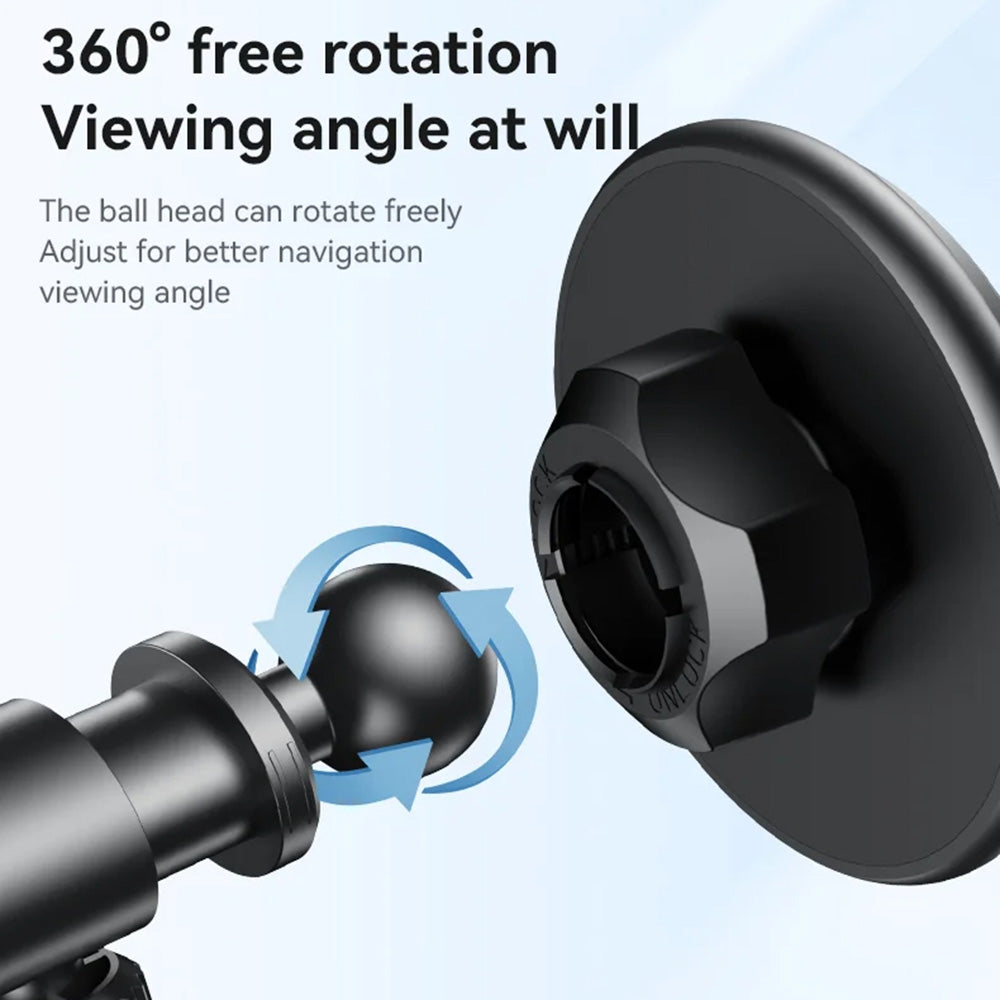 Магнитна стойка за кола Yesido C269, Универсална, Черна