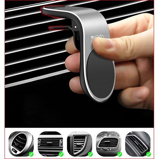 Магнитна стойка за кола Yesido C64, Универсална, Черна