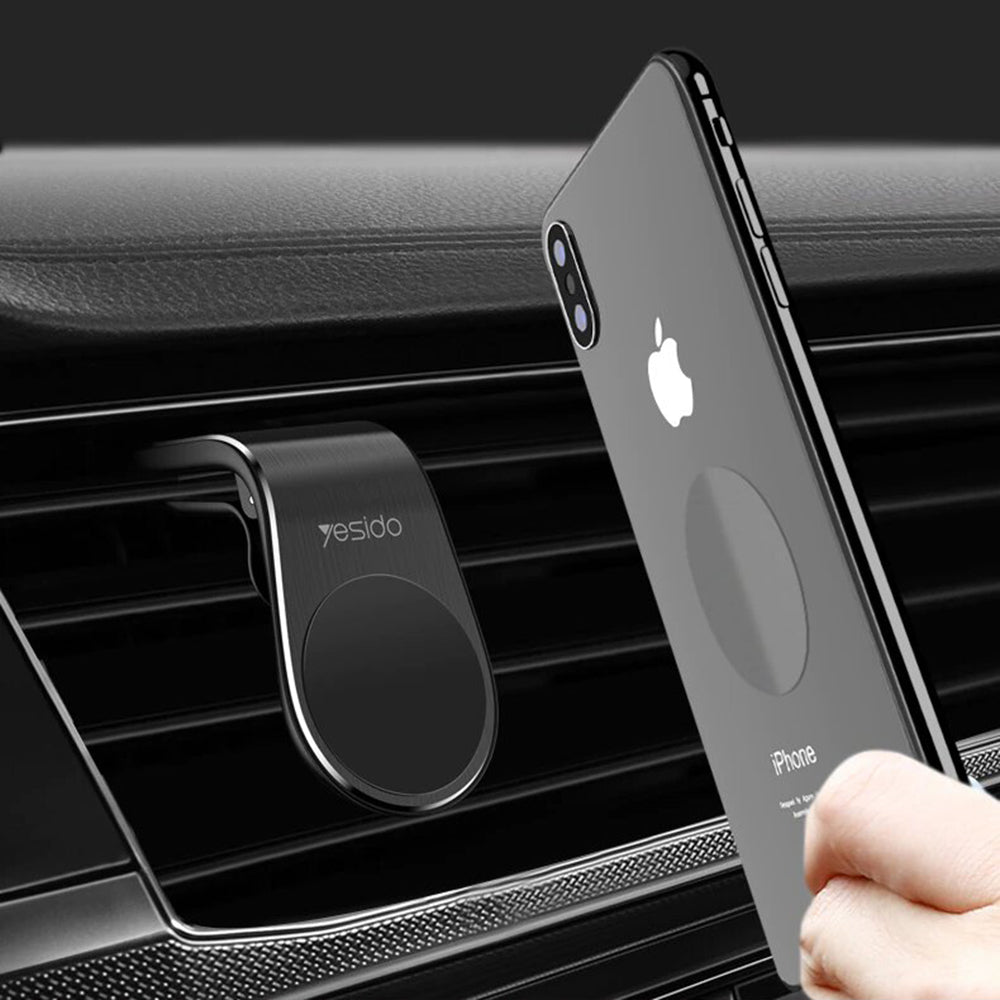 Yesido C64 Magnetic Car Holder, Universal, Black