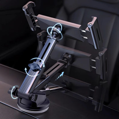 Автомобилна стойка Tech-Protect V4 за таблет, 141mm - 280mm, Черен