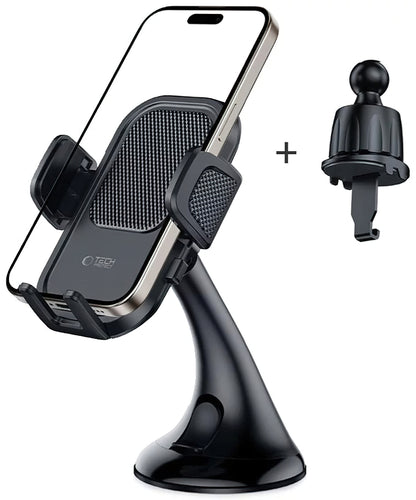 Автомобилна стойка Tech-Protect V8-3 2in1, Универсална, Черна