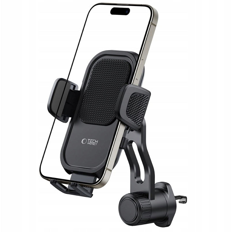 Автомобилен държач Tech-Protect V8 Rotary Vent, Универсален, Черен
