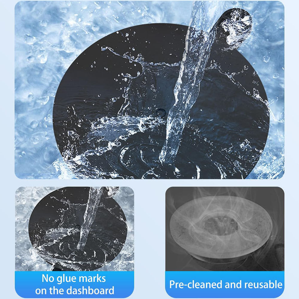 Автомобилен държач Techsuit ST1 за телефон / таблет, 4.7 инча - 12.9 инча, черен