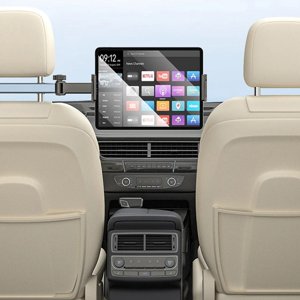 Автомобилен държач за облегалка Yesido C294, 4.7 инча - 13 инча, Черен