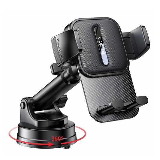 Автомобилен държач Yesido C174, 4 инча - 6.7 инча, Черен