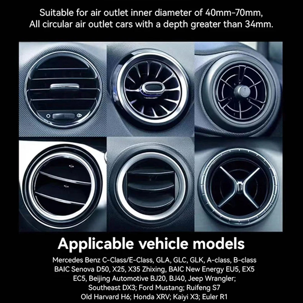 Автомобилна поставка Yesido C240, Универсална, Черна