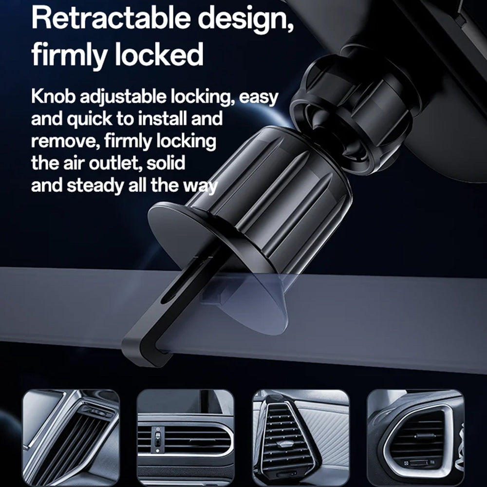 Автомобилна стойка Yesido C247, 4.7inch - 7.2inch, Черен