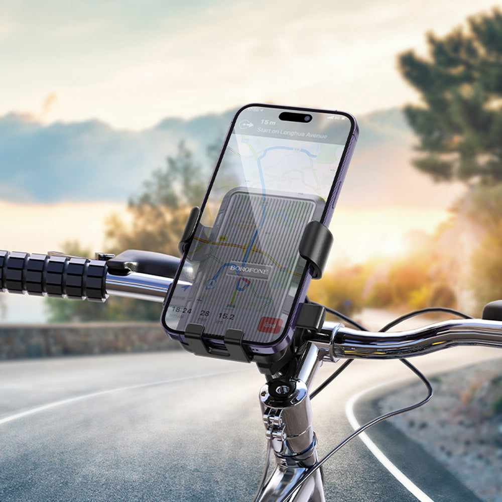 Стойка за велосипед Borofone BH13 Knight, 4.5inch - 7inch, Черен