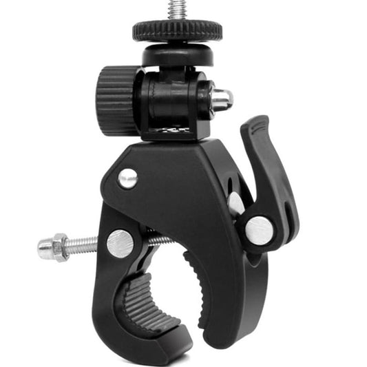 Стойка за велосипед за спортна камера Techsuit CAL07 за GoPro, черна