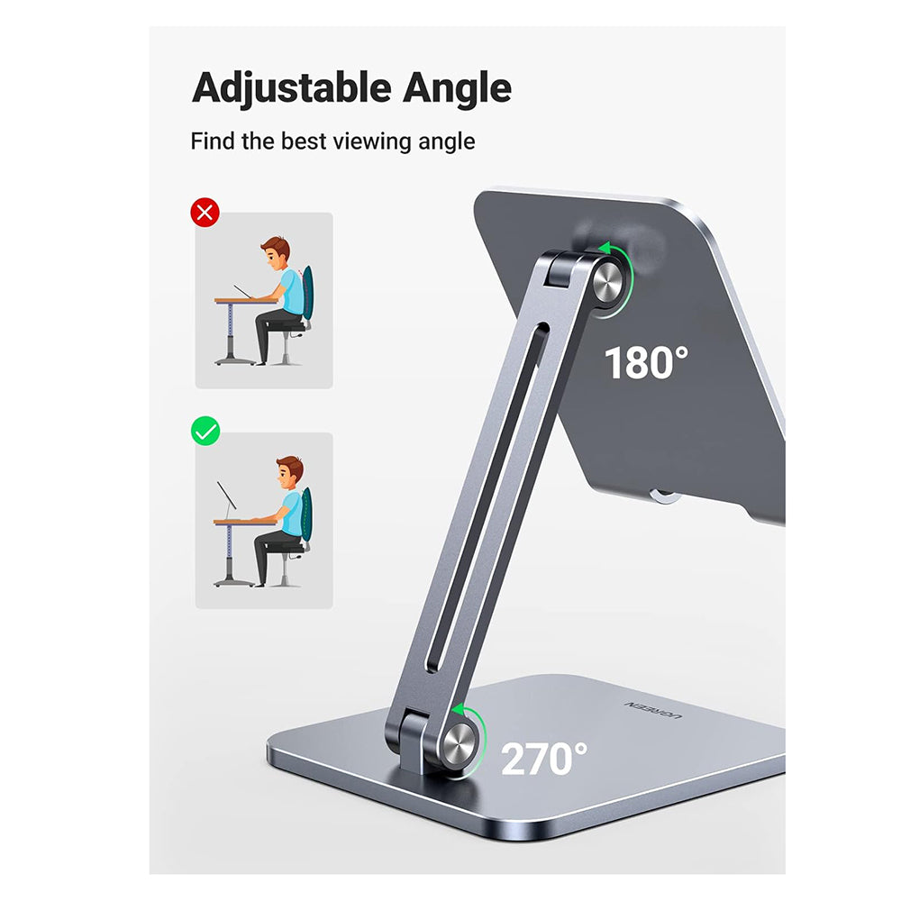 Стойка за бюро UGREEN LP134, 6.1inch - 12.9inch, Сива