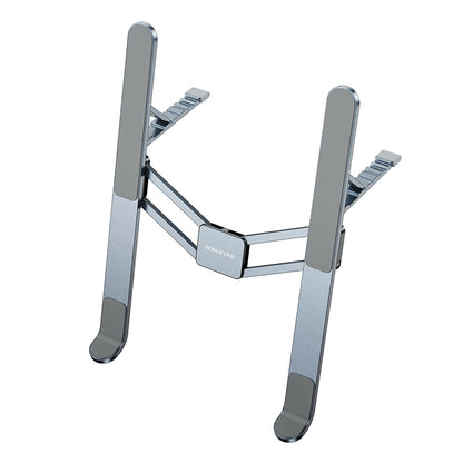 Стойка Borofone BH117 Graceful за лаптоп до 15.6 инча, Сивa