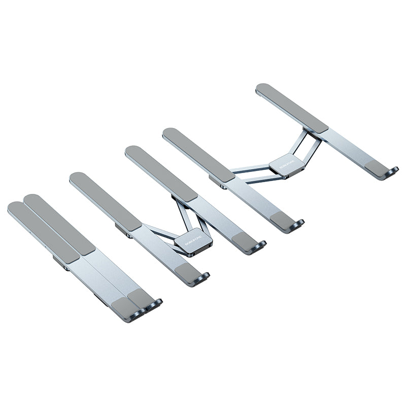 Стойка Borofone BH117 Graceful за лаптоп до 15.6 инча, Сивa