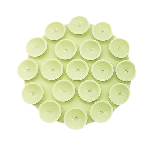 Поддръжка с вакуумни чаши Techsuit SG-CUP, Зелена