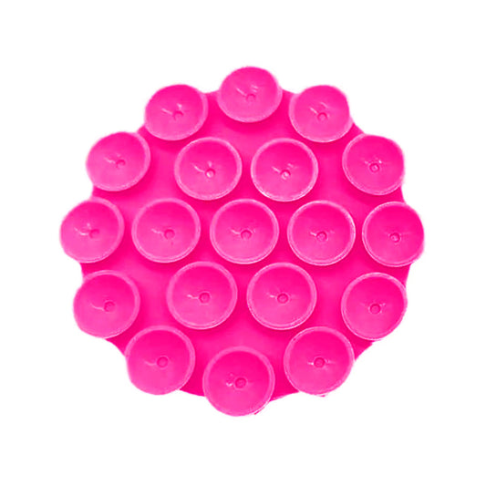 Поставка с вакуумни чаши Techsuit SP-CUP, Розова