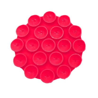 Поддръжка с вакуумни чаши Techsuit SR-CUP, Червен