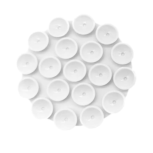 Поддръжка с вакуумни чаши Techsuit SW-CUP, Бял