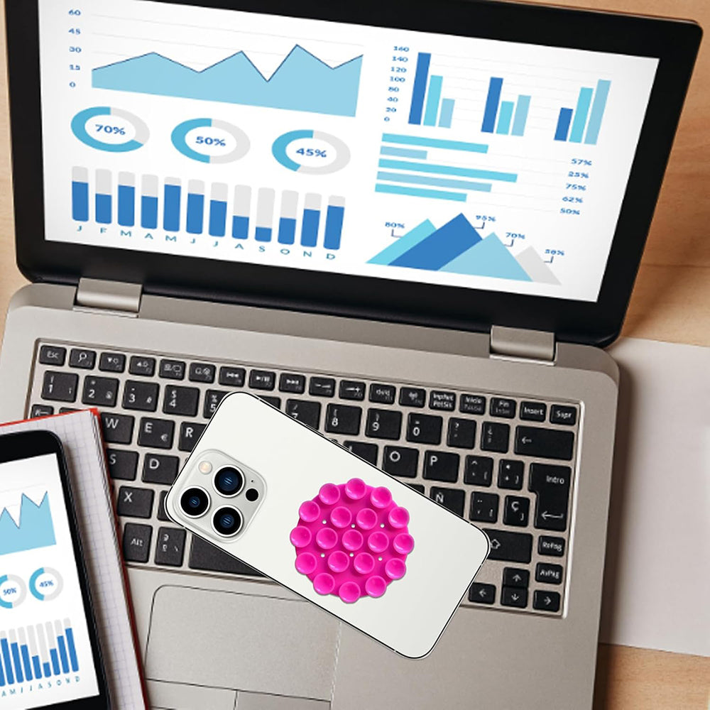 Techsuit SW-CUP Suction Cup Holder, White