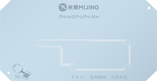 Работна поставка за реболдинг Mijing Z20 за Apple iPhone 16 Series