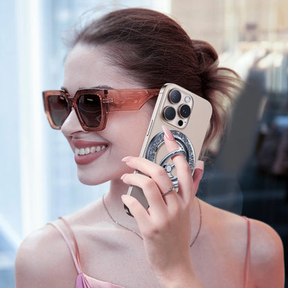 Подложка за пръстен Joyroom JR-ZS425 Glitter, Универсална, Черна