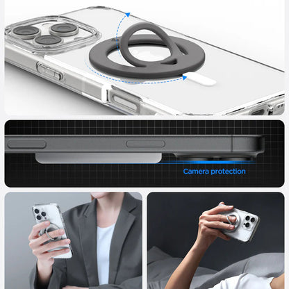 Супорт пръстен Spigen Dual Pop, Универсален, Син AMP11368